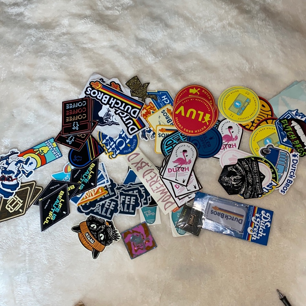 Dutch bros stickers